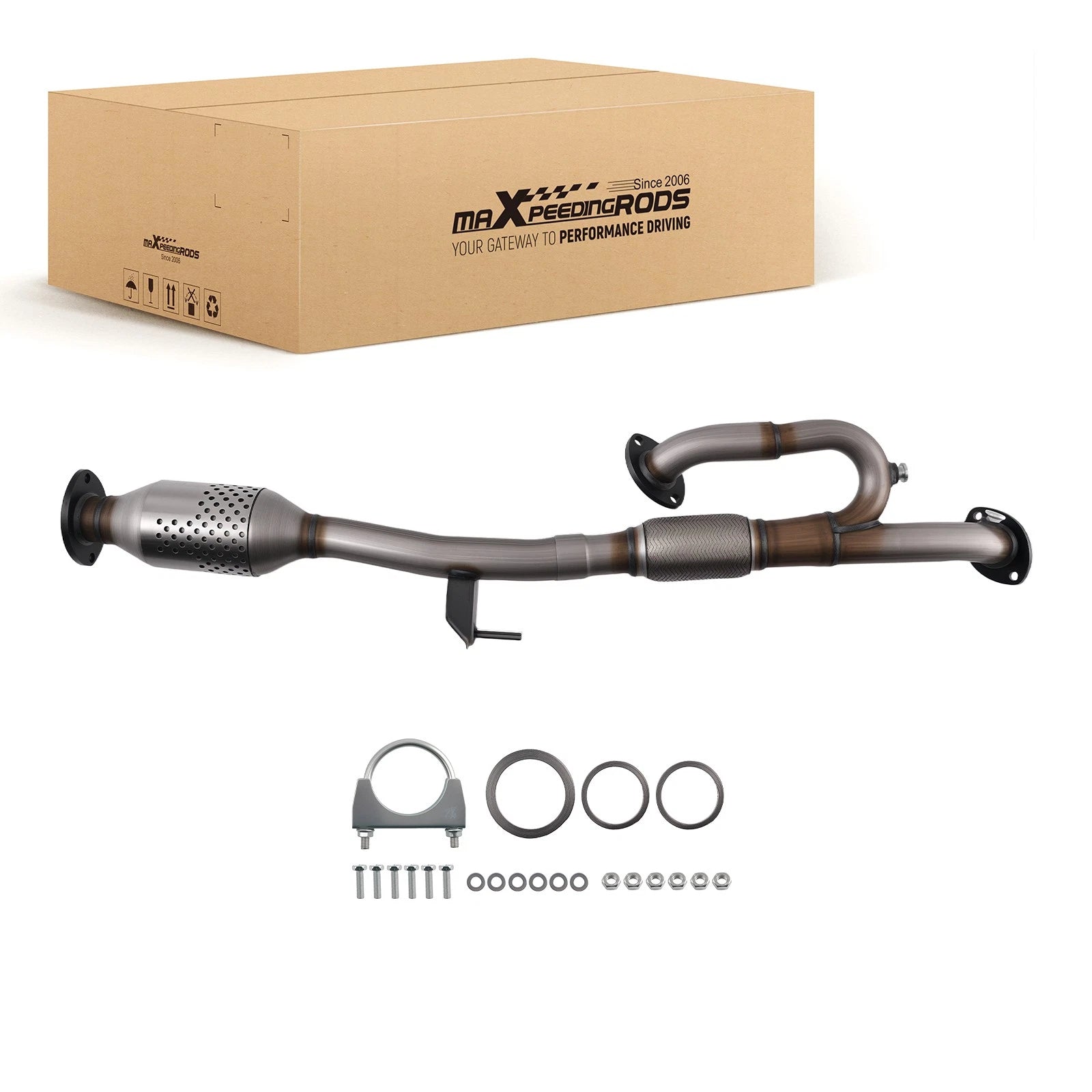 EPA Catalytic Converter for Toyota Camry 3.5L (2007–2017) Stainless Steel