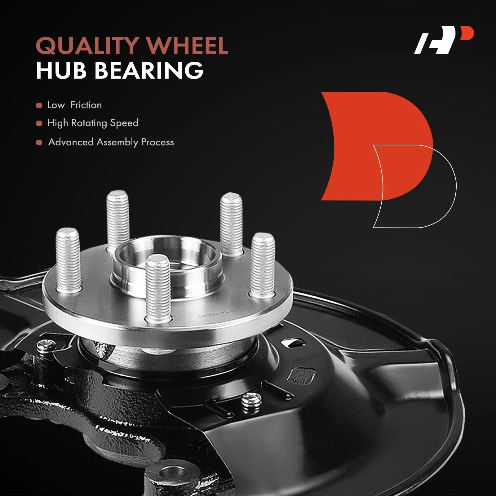 Front Steering Knuckle & Hub Bearing for Toyota Corolla (2009-2013)