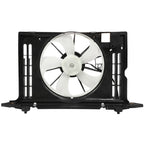 AC Condenser and Cooling Fan Kit for Toyota Corolla, Matrix (2009–2013)