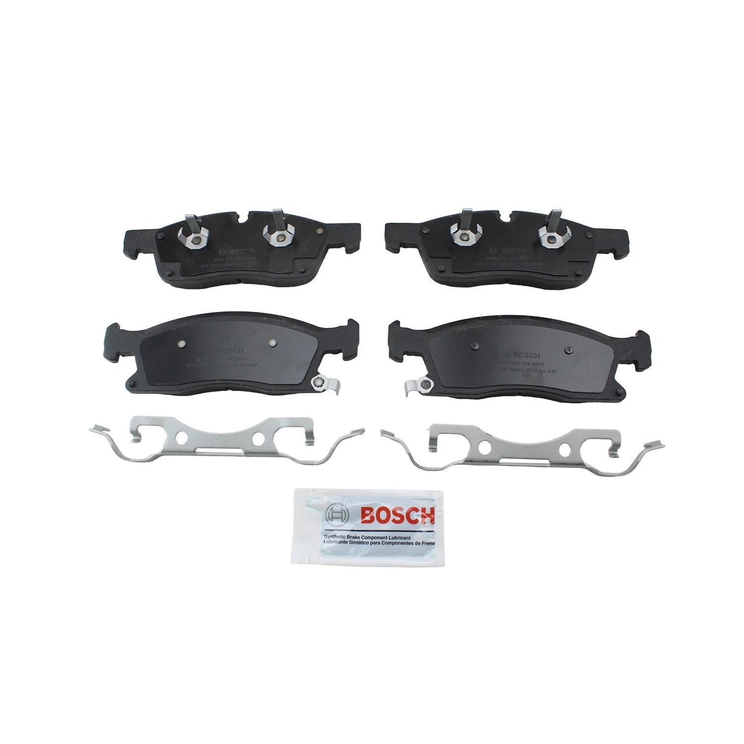 Bosch QuietCast Front Ceramic Brake Pads for Dodge Durango Jeep Grand Cherokee (2011–2021)