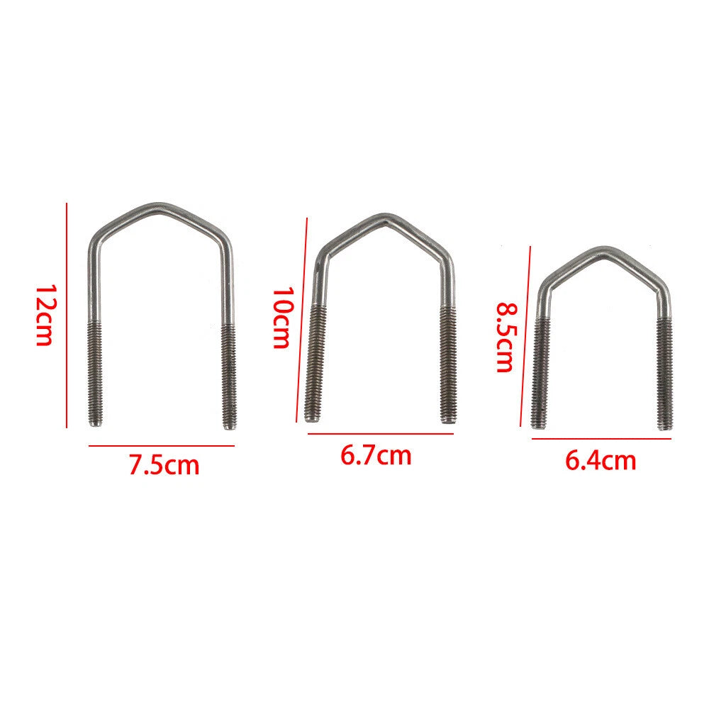 High-Lift Jack Tube Mount for Round/Square Tubing 1-2.5 Inches