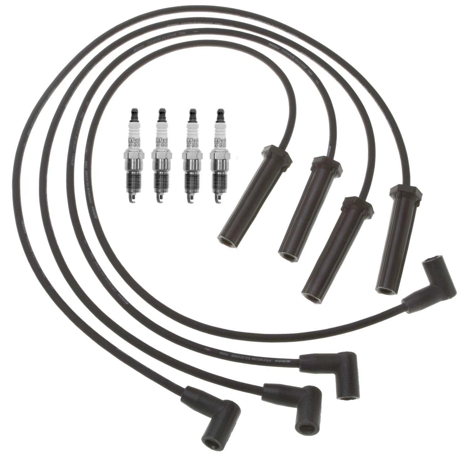 Set of 4 Ignition Wire Set for Chevy GMC 2.2 L4