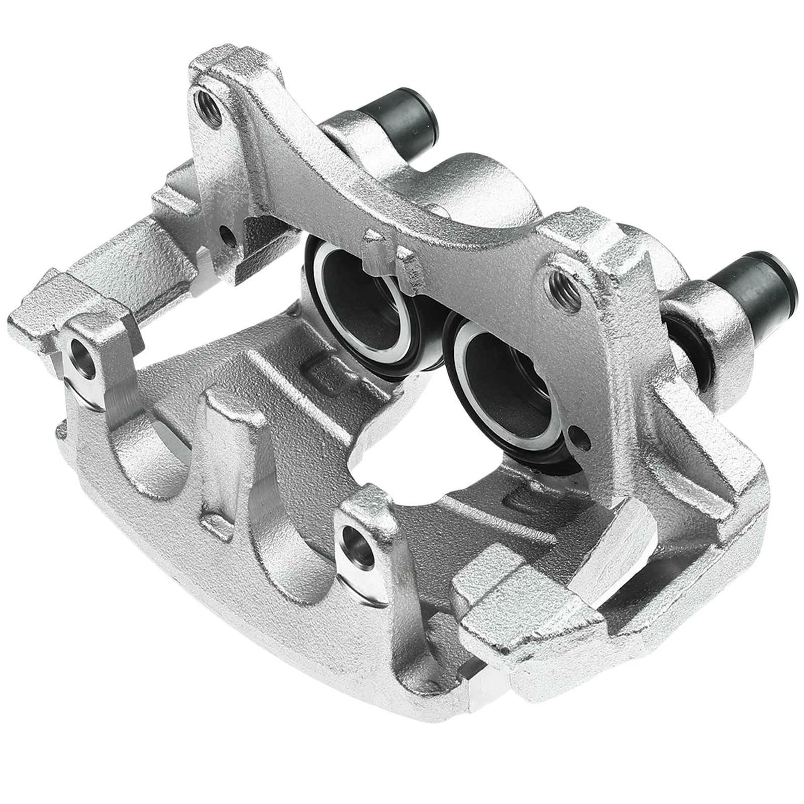 Pair Front Disc Brake Calipers with Bracket for Ford Edge Lincoln MKX (2007-2018)