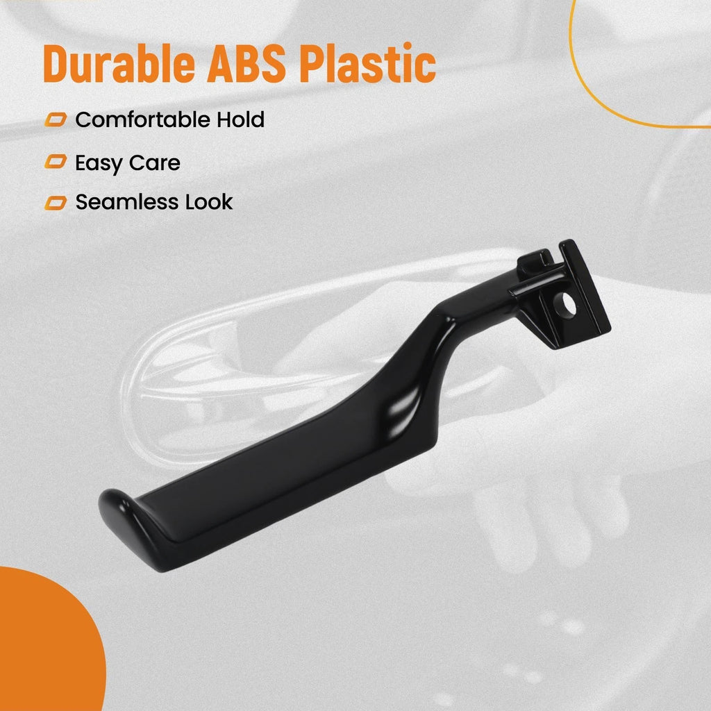2X Black Interior Door Handle for Ford F150 F250 F350 (1987–1998) Plastic
