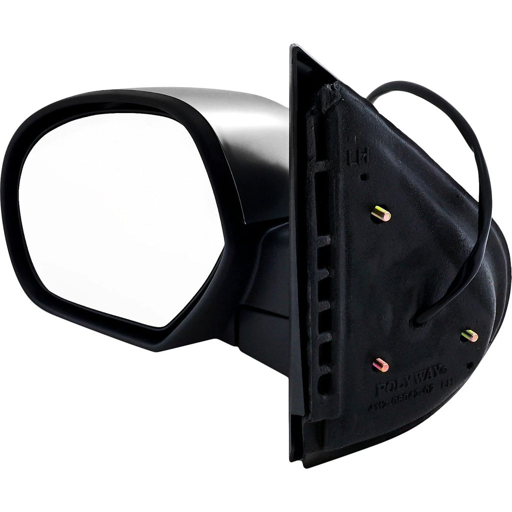 Power Mirror for GMC Yukon, Chevrolet Tahoe (2007–2014) Left Manual Folding Chrome