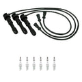 NGK Wire Set & 6 Ruthenium HX Spark Plugs for Kia Sedona XG350 (2002–2006)