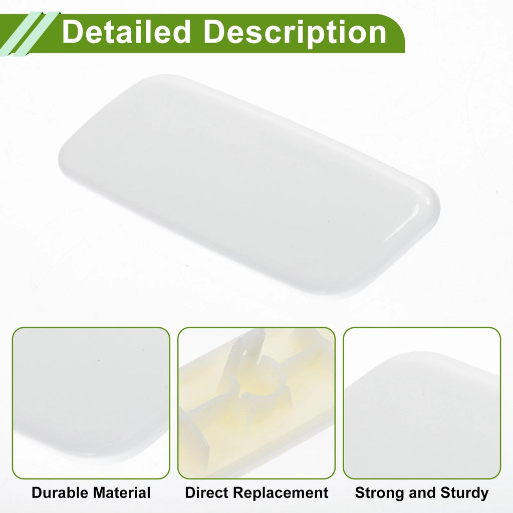 Front Left Washer Nozzle Cover Cap for Toyota Prado (2012–2015) 8504560090 White
