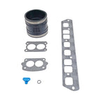 Exhaust Manifold Kit with Bellow Gasket & Drain Plug for Mercruiser 3.0LX/3.0L