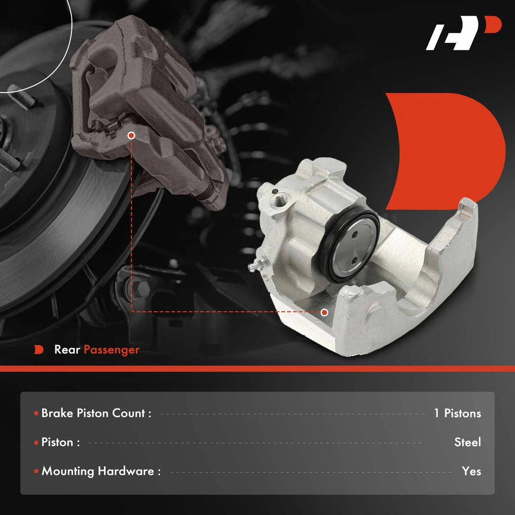 Rear Right Brake Caliper for Ford Granada Lincoln Versailles (1975–1980)