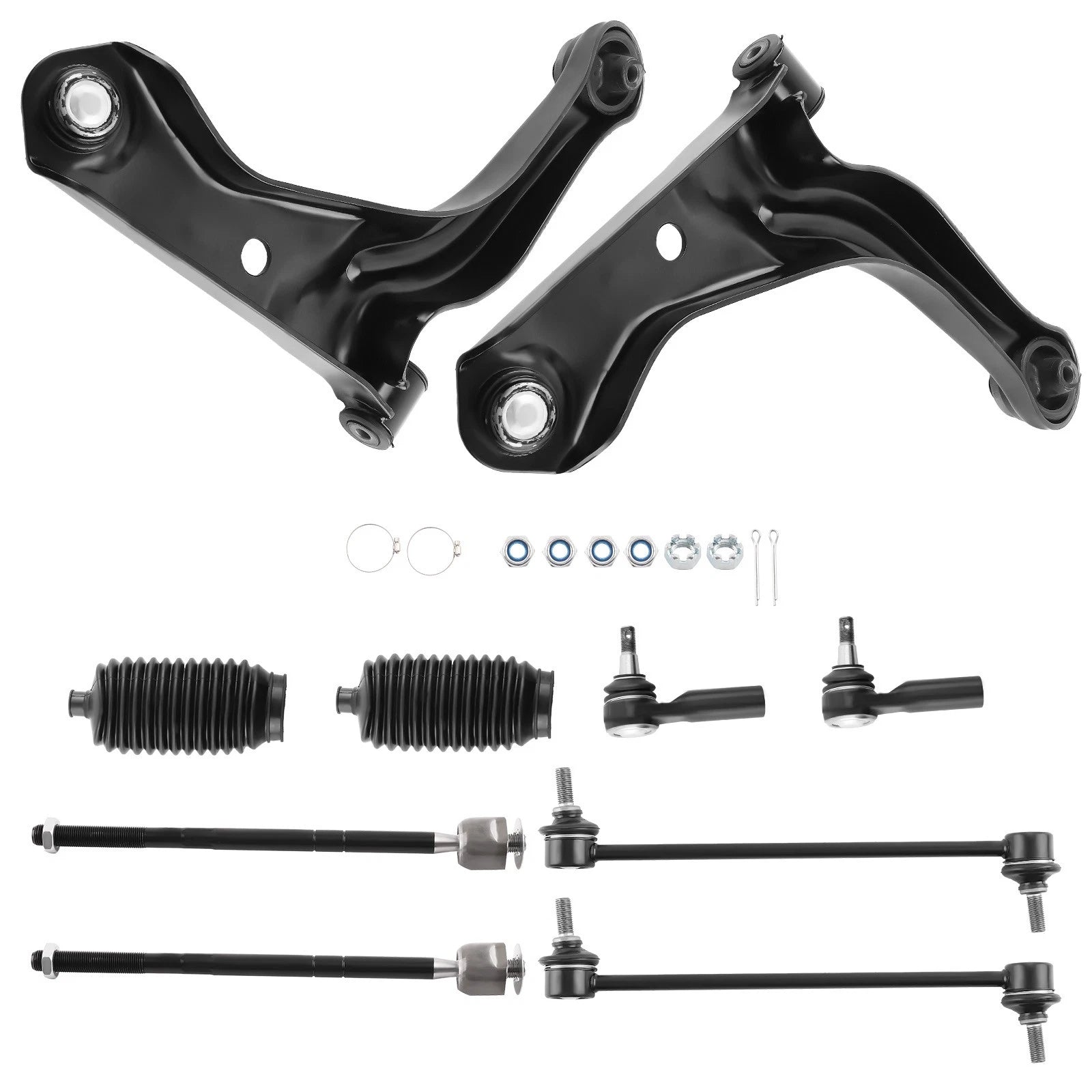 Front Struts with Coil Spring and Control Arms for Ford Escape 2005-2009