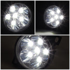 Set of 2 LED Front Bumper Fog Light Lamps for Peterbilt 579 587, Kenworth T660 (2011–2020, 2008–2015)
