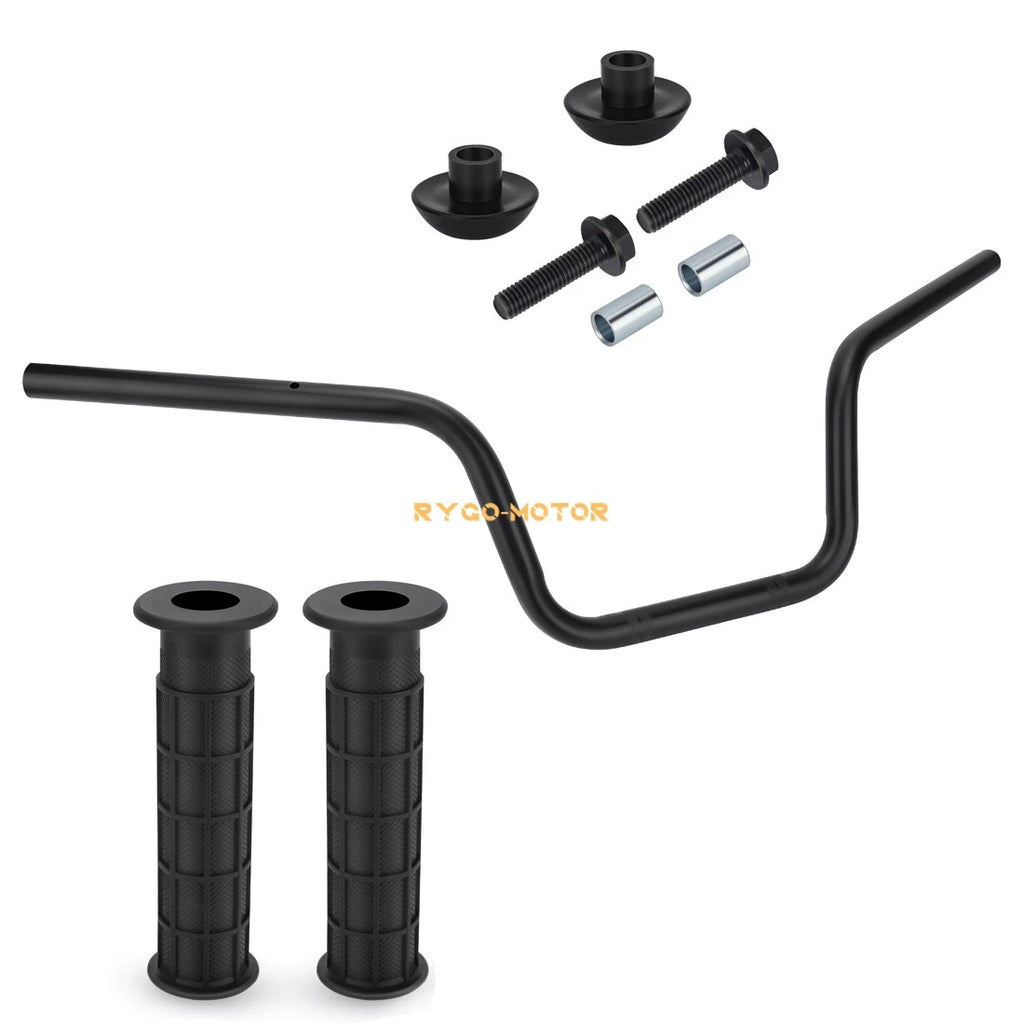 Heavy Duty Handlebar & Grips w/End Guard for Honda Recon 250 (2005–2007)