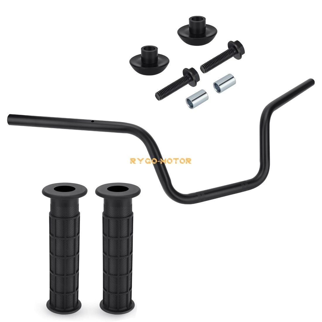 Heavy Duty Handlebar & Grips w/End Guard for Honda Recon 250 (2005–2007)