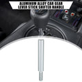 3.5" Shift Knob Aluminum Alloy Gear Shifter Lever M10x1.25 for Mitsubishi 