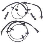 Set of 4 ABS Wheel Speed Sensors for Jeep Liberty (2006–2007)
