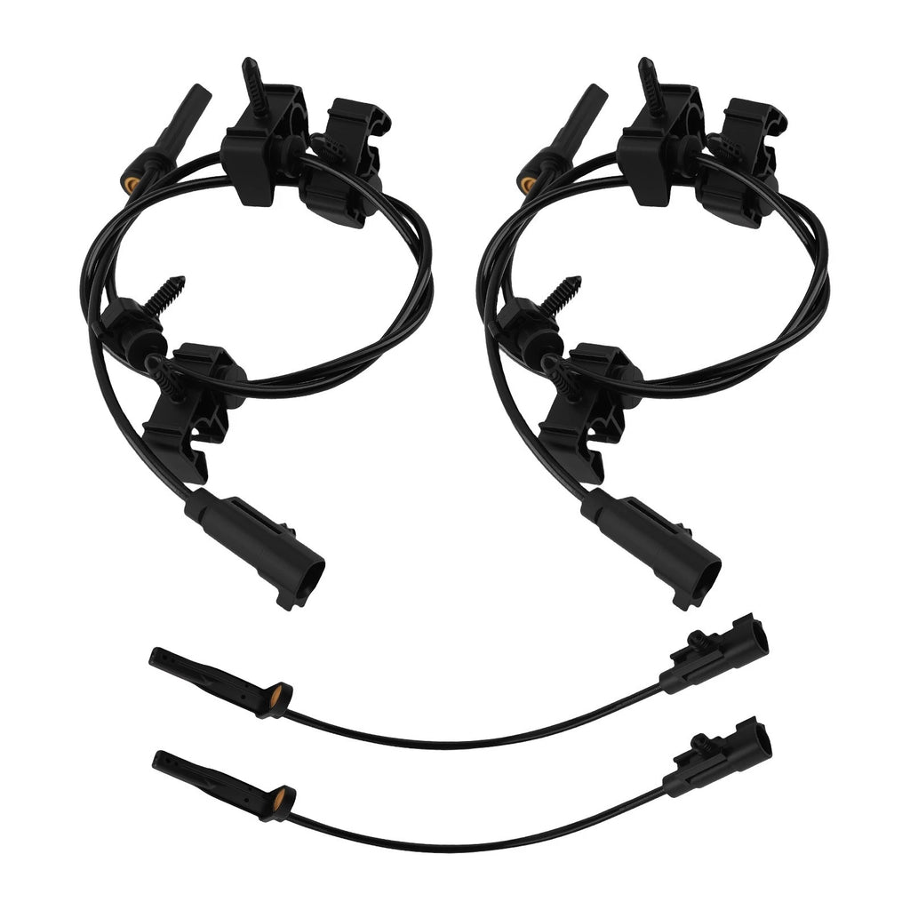 Set of 4 ABS Wheel Speed Sensors for Cadillac SRX, Saab 9-4X (2010–2016)