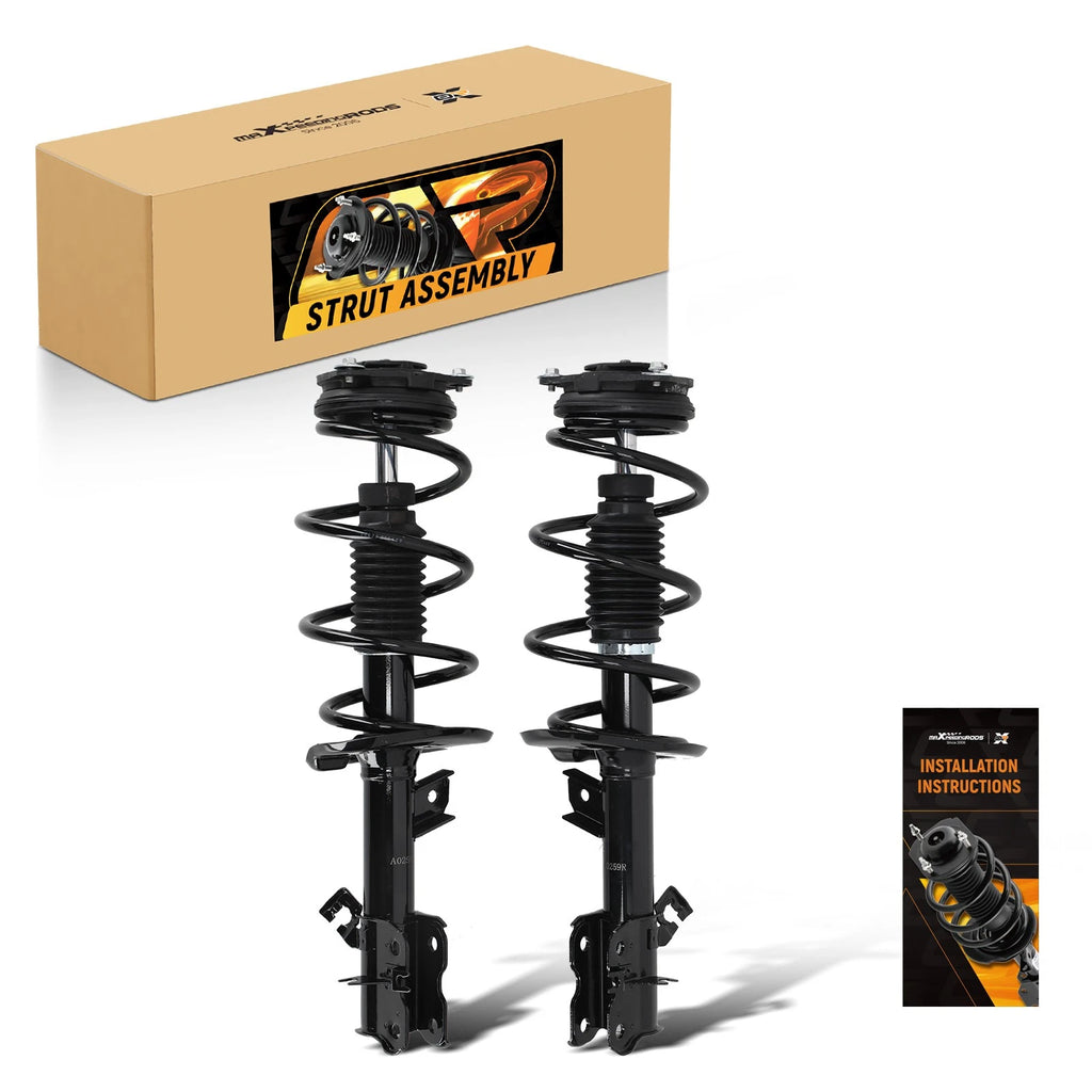 2X Front Struts with Coil Springs for Nissan Rogue (2008-2012)