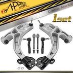 6X Front Control Arm with Ball Joint & Tie Rod for Ford Lincoln Mercury