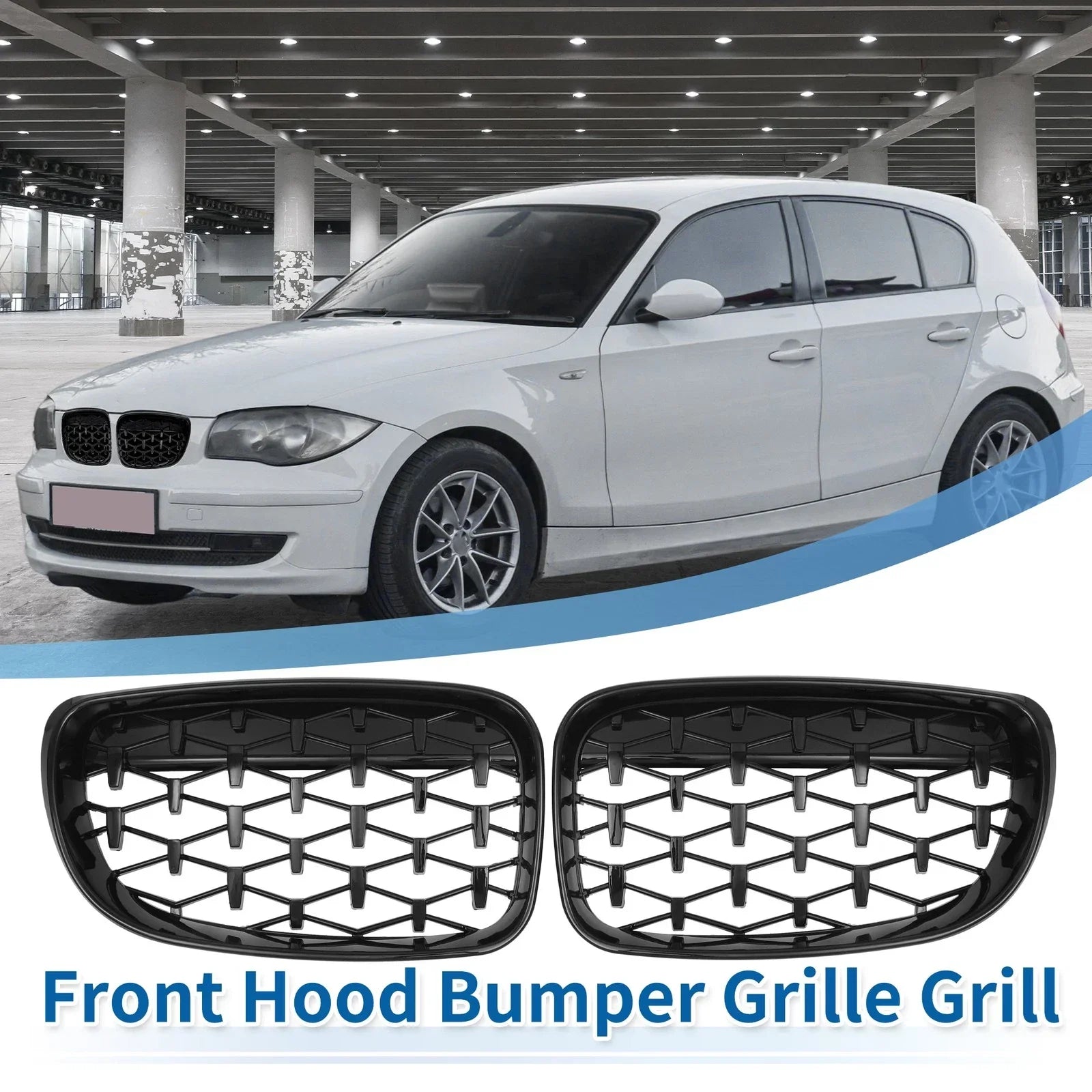 Grilles Black for BMW 128i 135i 135is 1 Series M
