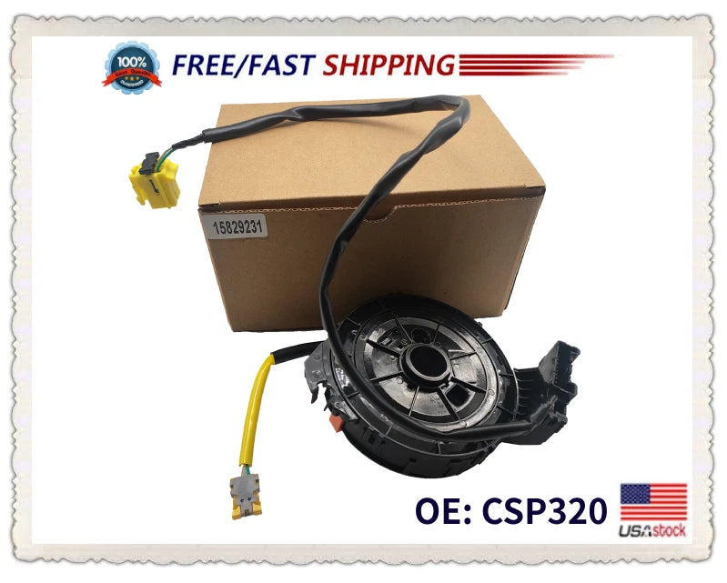 Clock Spring Spiral Cable for Silverado Sierra 2500 3500 Hummer H2 (2007–2014)