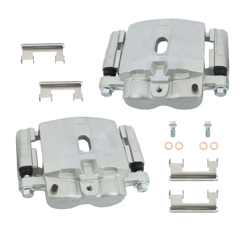 Set of 2 Front Brake Calipers for Chevy Silverado 1500 GMC Sierra