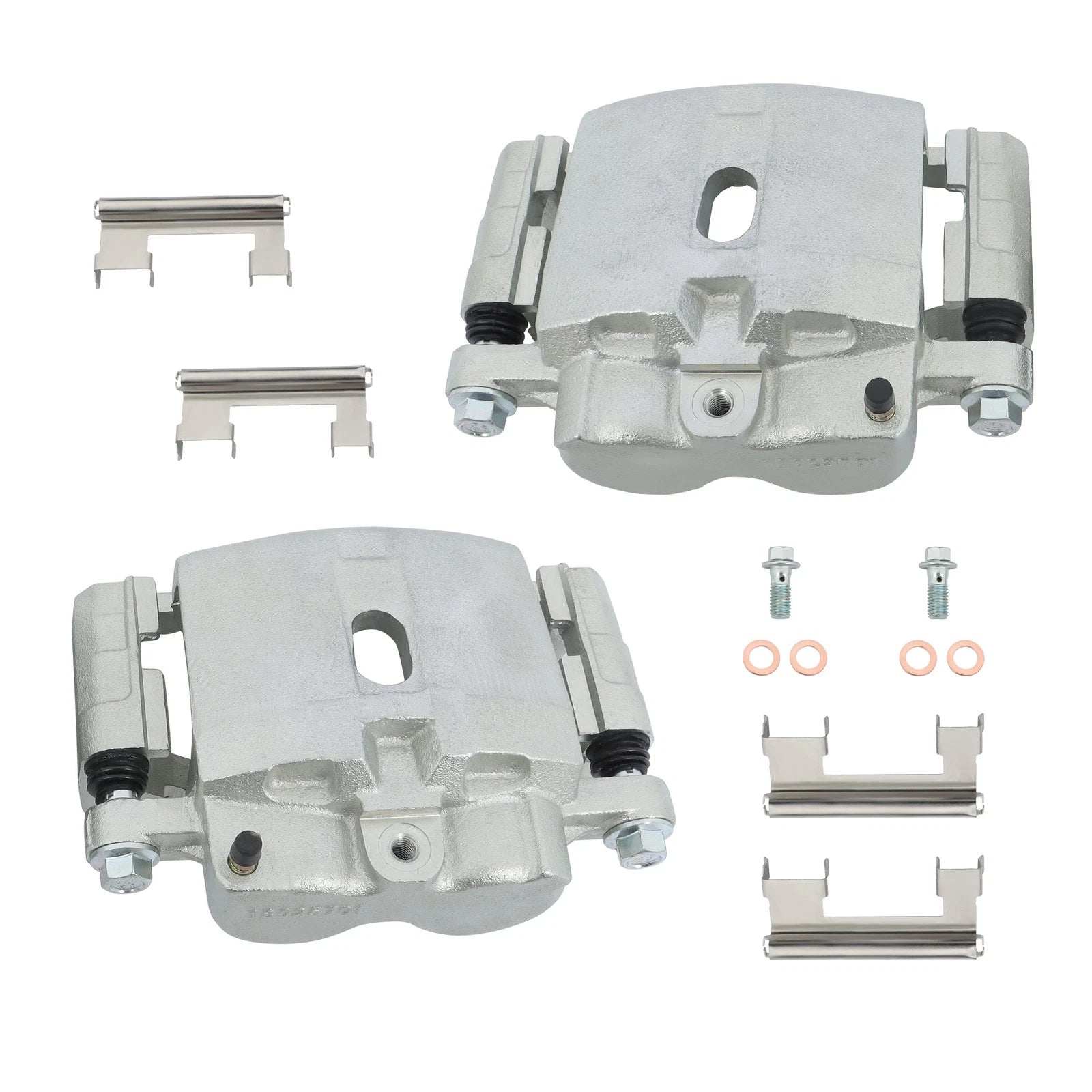 Set of 2 Front Brake Calipers for Chevy Silverado 1500 GMC Sierra