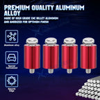 Engine Hood Vent Spacer Riser Kit for 8mm Bolt (Aluminum Alloy) (2019-2021)