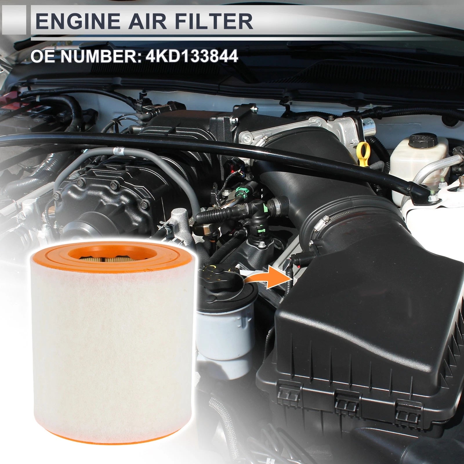 Air Filter No. 4KD133844 for Audi A6 Avant (1997–2005)