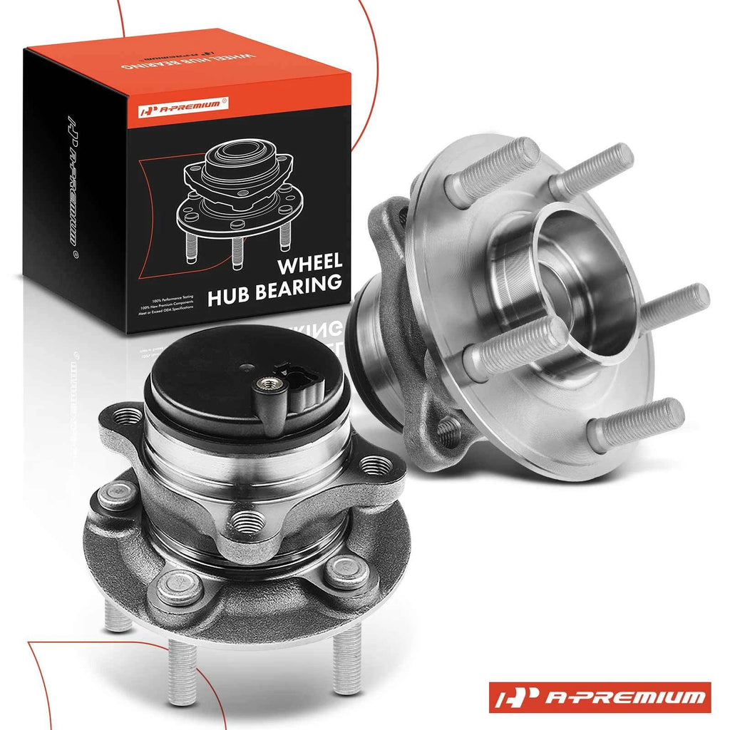 2X Rear Wheel Hub & Bearing Assembly with ABS for Ford Fusion (2014–2020)