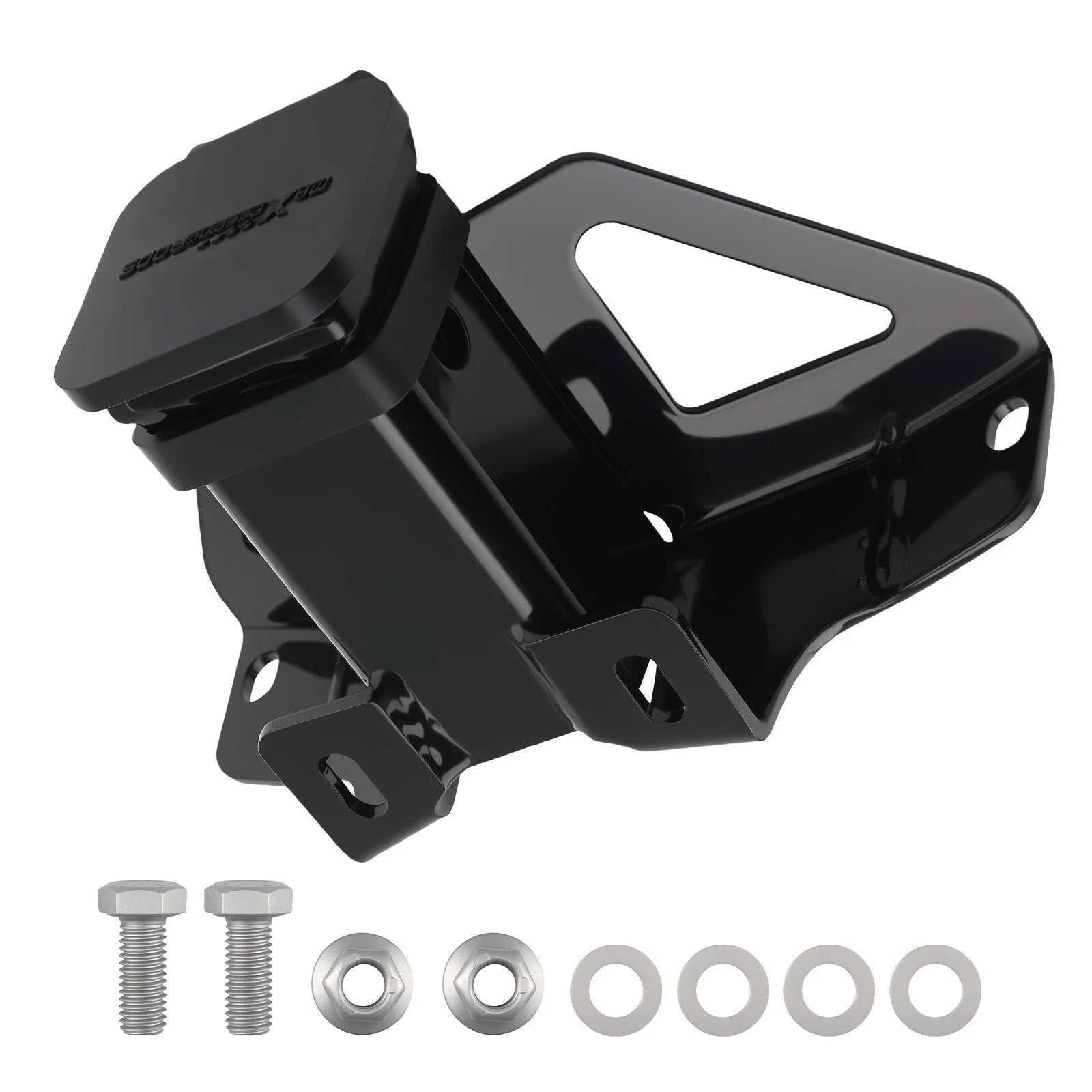 Black Steel Hitch Receiver 2" for Polaris Sportsman 450 570 (2014–2025)