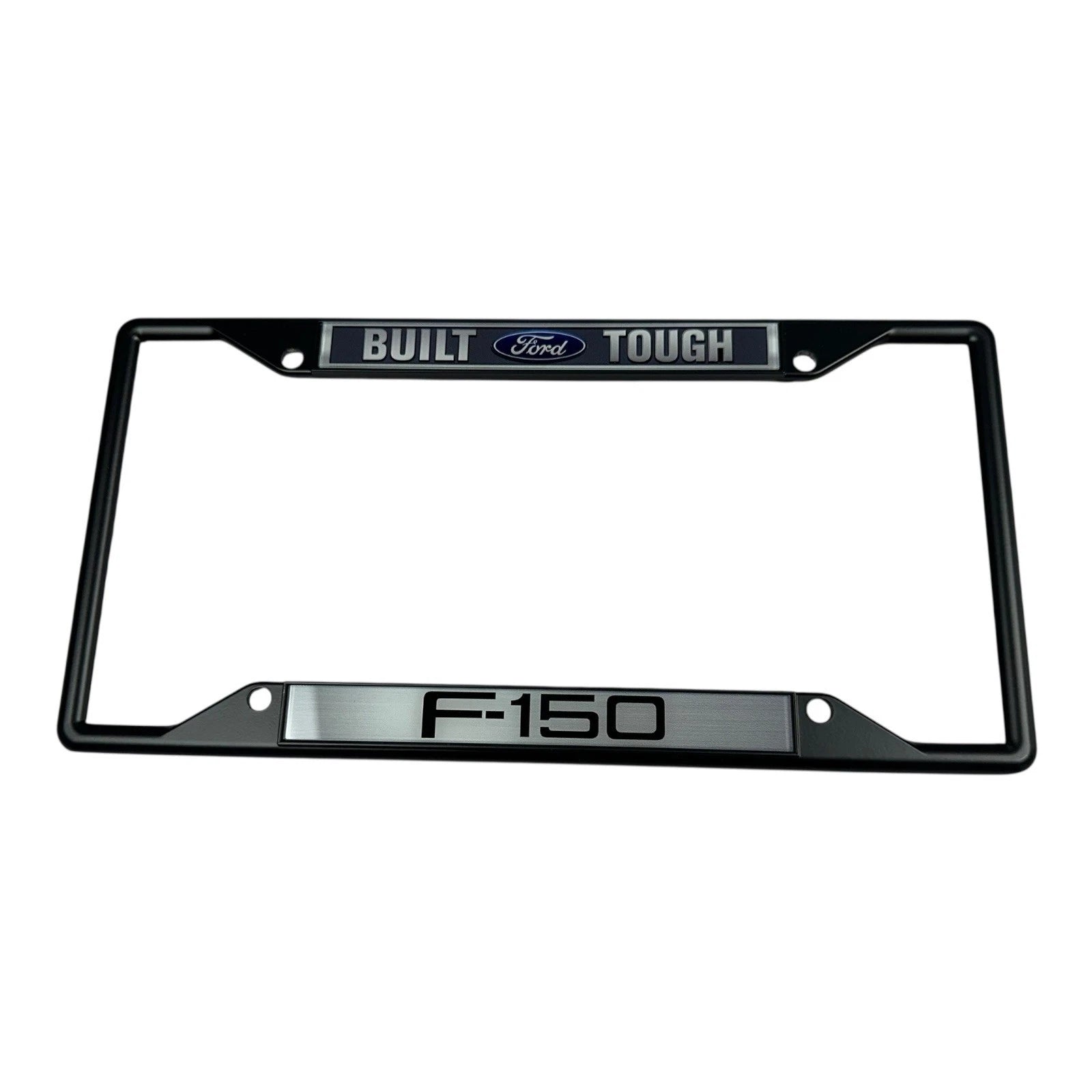 Licensed Black License Plate Frame for Ford F-150 (2004–2020)