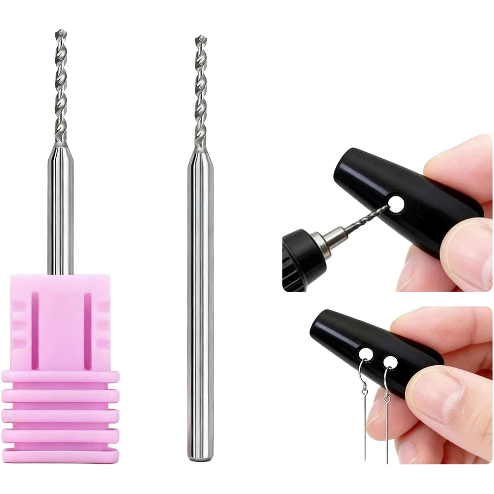 Nail Art Drill Bit for Polishing and Drilling (3.8x0.2x1cm)