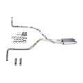 Dual Exhaust Pipe for Titan (2004-2005) - Flowsound Muffler, Side Exit