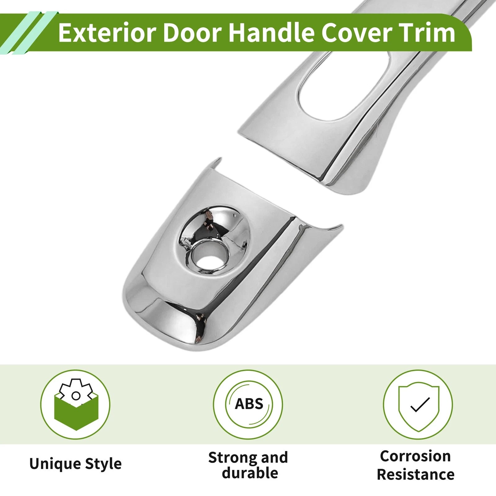 Set of 1 Exterior Door Handle Cover Trim for Ford Explorer (2011–2019)