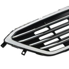 Front Upper Grille for Hyundai Sonata (2015-2017) Black Chrome
