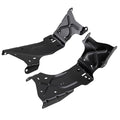 Rear Left Bumper Bracket for Ram 2500 3500 (2019–2024) 68451115AA Black Steel