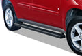 4" Matte Black Running Boards for Chevy Equinox (2005–2009)