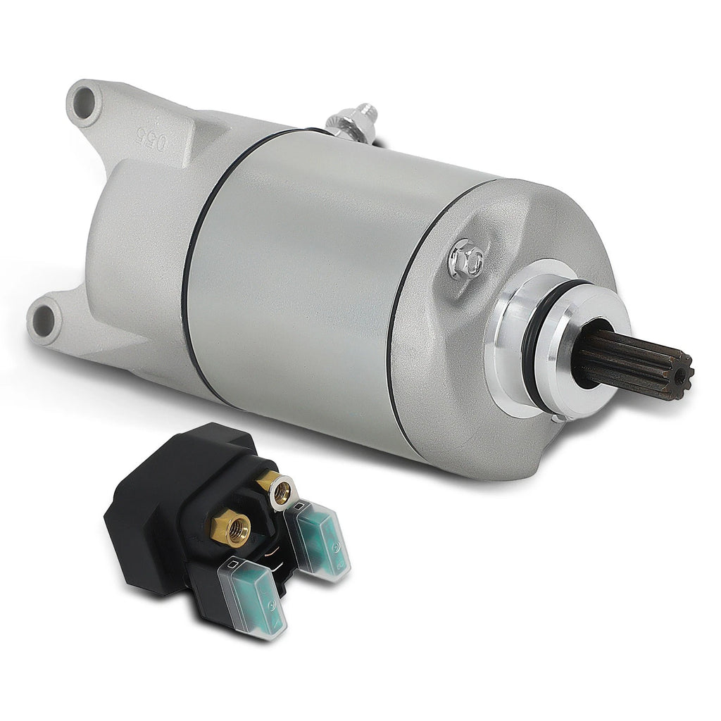 Starter & Relay for Yamaha Grizzly 2WD/4WD YFM35 YFM350 (2007–2014)