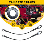 Set of 2 Tailgate Lift Support Straps for Dodge Dakota (1987–2011)