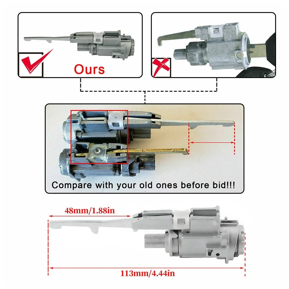 Ignition Switch Lock for Honda CR-V Civic Odyssey (2002â2014)