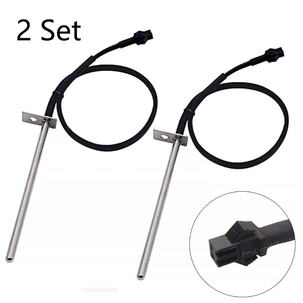 2Pcs Temperature Probe Sensor for Char-Griller Gravity 9800/9804 (2019–2023)