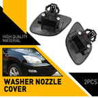 2X Headlight Cleaning Cap Washer Nozzle Cover for Lexus RX330 RX350 (2004–2006)
