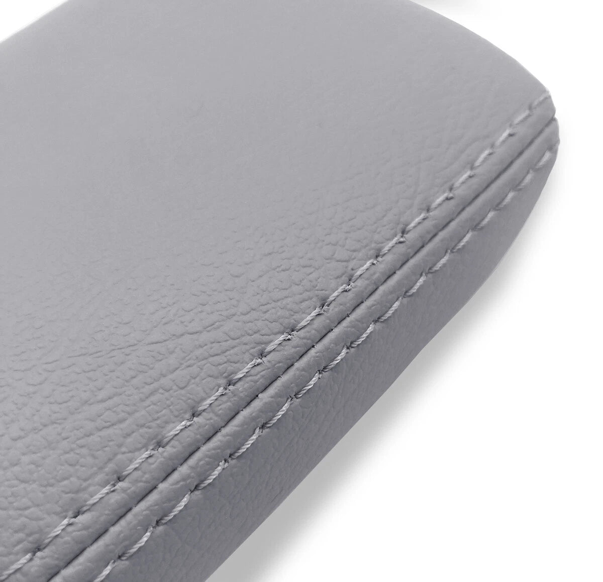 Armrest Door Panel Cover for Acura TSX (2004–2008) Gray PVC Leather