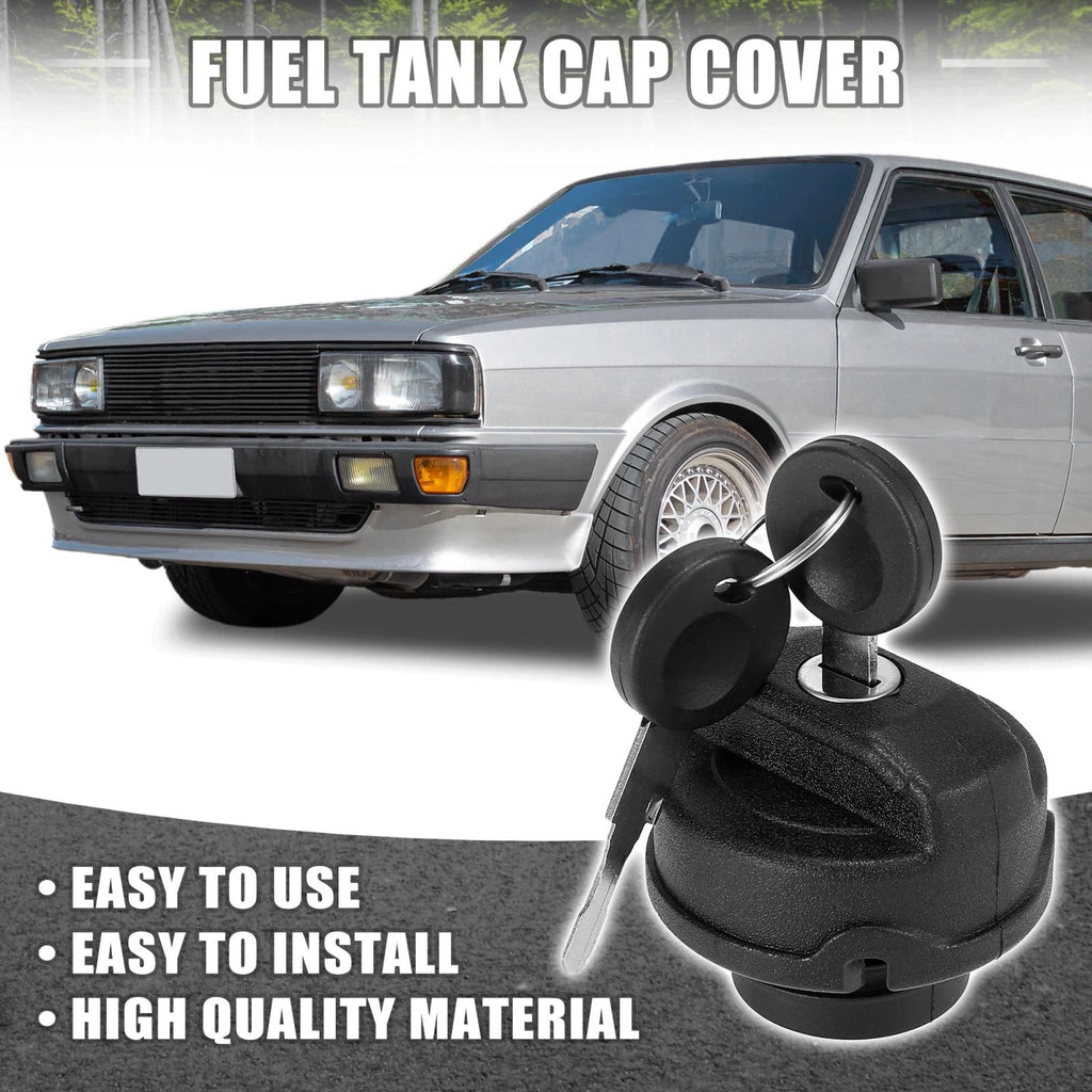 Fuel Tank Cap Cover Door Accessories with Keys 191201551 for Audi 80 (1986–1996)