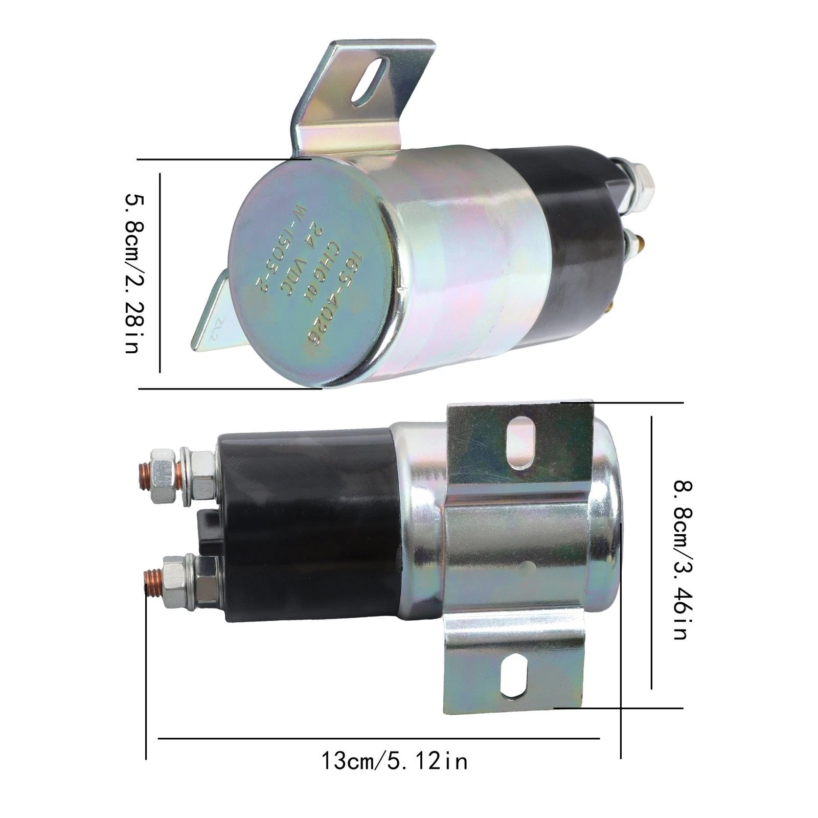 Solenoid Valve for Caterpillar 235C 235D 245B 245D 311 315B (24V)