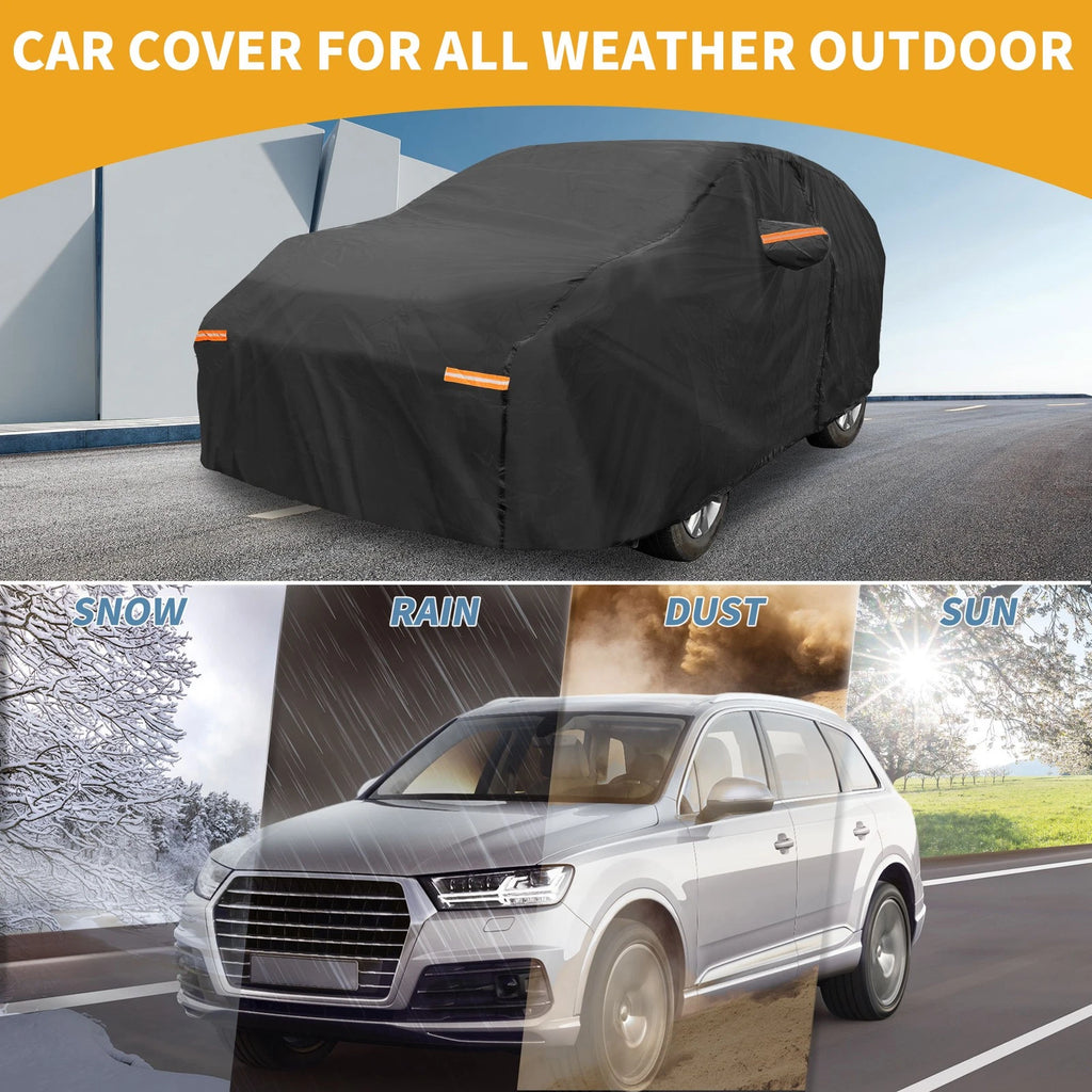 Waterproof All Weather Car Cover for Honda Odyssey (190T-PU)