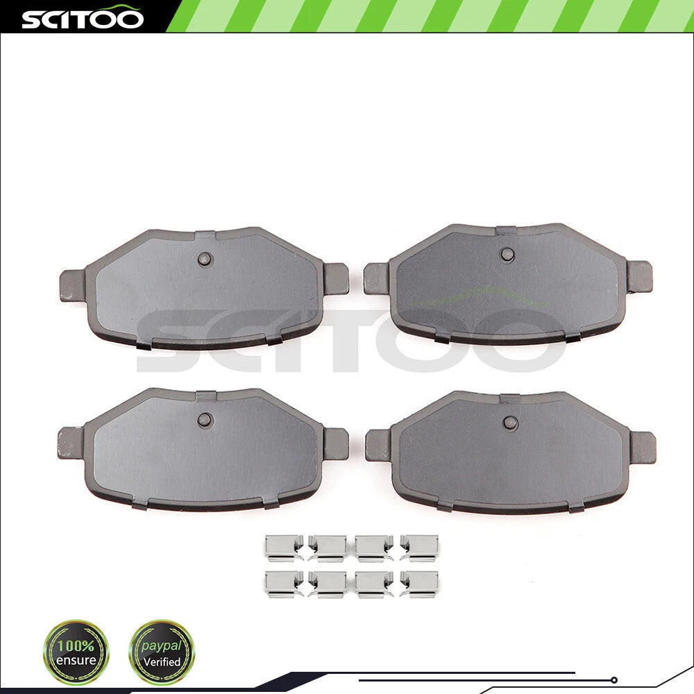 4X Ceramic Brake Pads Rear for Lincoln