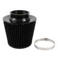 3" Cold Air Intake Cone Replacement Dry Air Filter for