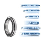 Deep Groove Ball Bearings 6015NR2RS for Various Applications (75x115x20mm)