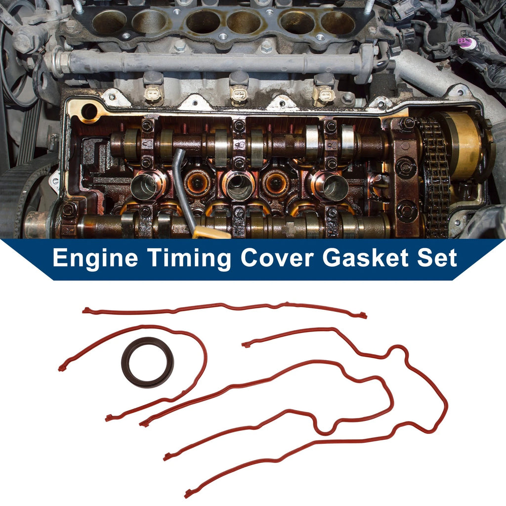 Set of 1 Engine Timing Cover Gasket JV1159 for Ford Mustang (1996–2004)